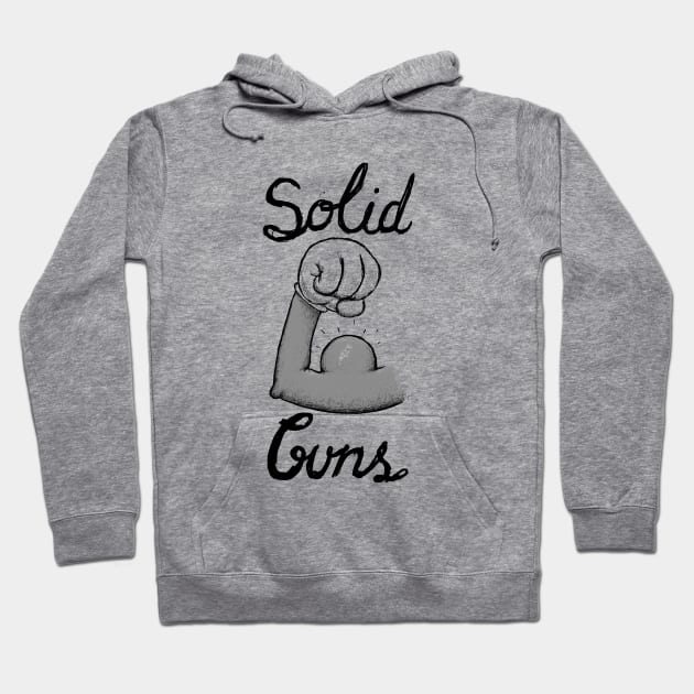 Solid Guns Hoodie by lugepuar